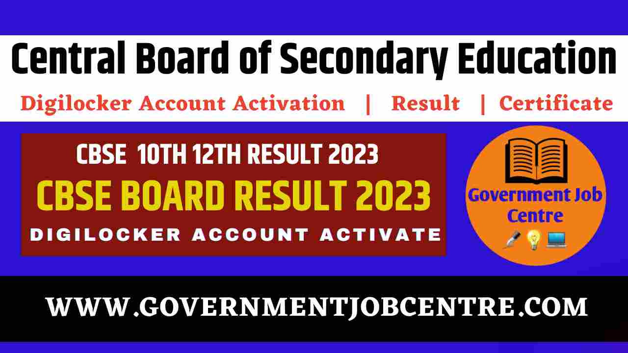 Cbse Board Class 10th 12th Result 2023 Released Check Now